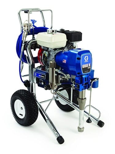 Graco sprayer for large-scale paint projects such as applying deck stains and exterior house paint