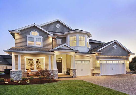 Luxury home with all new replacement windows, doors, and garage doors